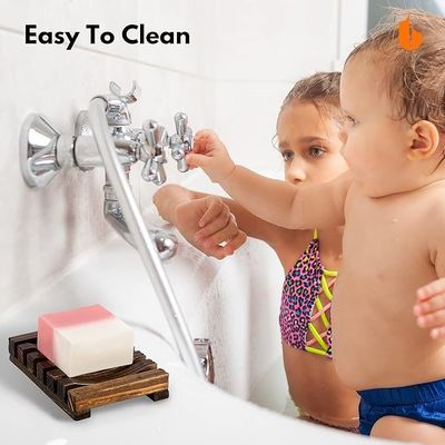 Vorrätig beliebt 19,88 X 14 X 2,5 Zoll Acacia geschwungenen Servier-Tray Set mit Handgriff Logo