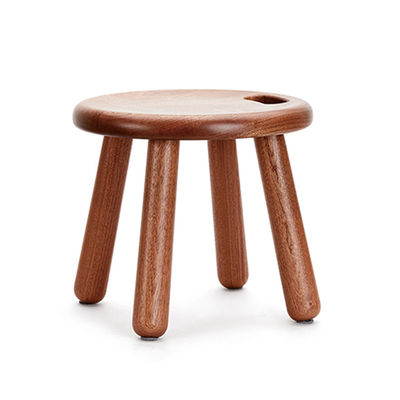 Postverpackung N Modernes Design Kleiner runder Holzhocker für die Küche Wohnzimmer Heimdekoration Möbelhocker