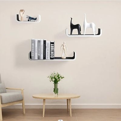 Gestalten Sie eigene Farbe und Größe Moderne MDF Holz U-Form-Stil für Anpassungen Projekte