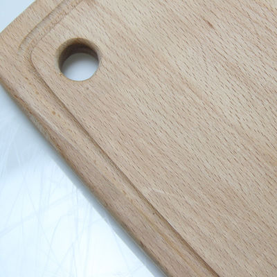 Funktionale und langlebige Massivholz-Buchschneidetafel mit Handgriff