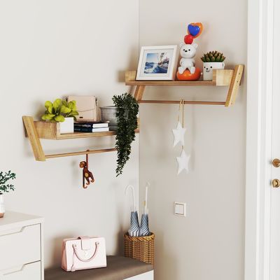 Allgemeine Wohnmöbel Badezimmerregale über Toilette U-förmige hängende Regale für die Wand