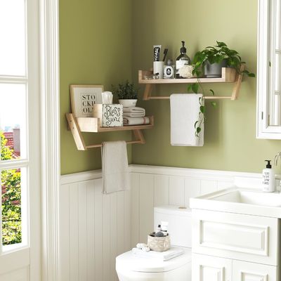 Allgemeine Wohnmöbel Badezimmerregale über Toilette U-förmige hängende Regale für die Wand