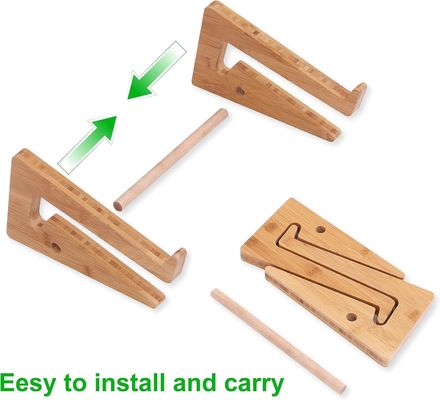 Holz Wandregal Dekoration Beschreibung Laptop Stand Kompatibel mit allen Laptops