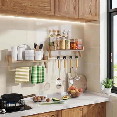 Allgemeine Wohnmöbel Badezimmerregale über Toilette U-förmige hängende Regale für die Wand