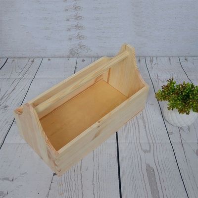 Anpassungs-Logo akzeptabel und Druck Lasergravur Holzwerkzeugbox für Handwerkslager