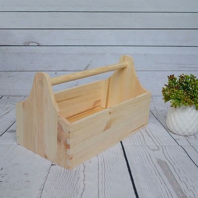 Anpassungs-Logo akzeptabel und Druck Lasergravur Holzwerkzeugbox für Handwerkslager