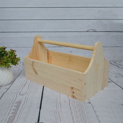 Anpassungs-Logo akzeptabel und Druck Lasergravur Holzwerkzeugbox für Handwerkslager