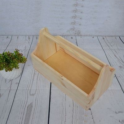 Anpassungs-Logo akzeptabel und Druck Lasergravur Holzwerkzeugbox für Handwerkslager