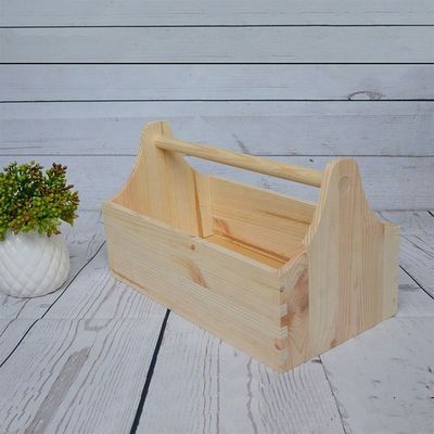 Anpassungs-Logo akzeptabel und Druck Lasergravur Holzwerkzeugbox für Handwerkslager