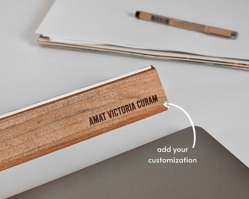 Funktionales Design Holz Laptop-Stand für Macbook Multifunktionales und ergonomisches