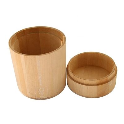 Europa Vitalucks Unfertiges kleines Holz Gemaltes Holz einfache Farbe Zylinderbox