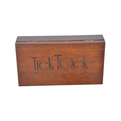 Anpassbares Logo und Farbe Holz Zigarettenkoffer mit Lackierung