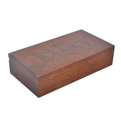 Anpassbares Logo und Farbe Holz Zigarettenkoffer mit Lackierung