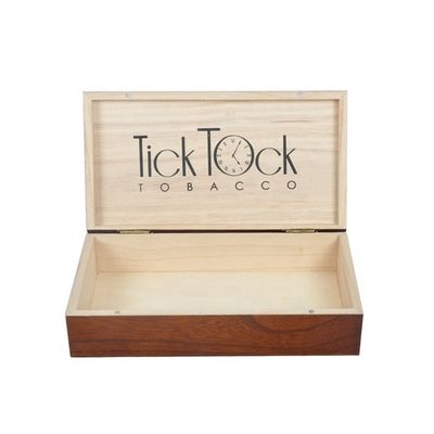 Anpassbares Logo und Farbe Holz Zigarettenkoffer mit Lackierung