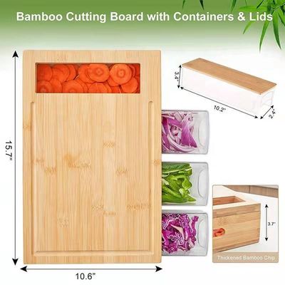 Customized Logo Akzeptable Holz Schnittbrett in einfachen Farben für Küche Multifunktion