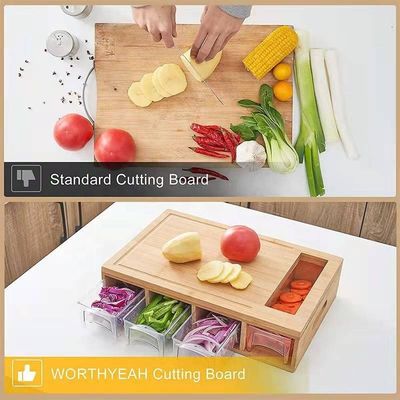 Customized Logo Akzeptable Holz Schnittbrett in einfachen Farben für Küche Multifunktion