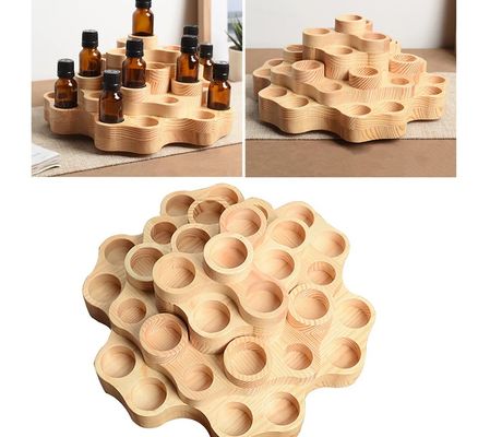 15 ml und 10 ml ätherische Ölflasche Anzeigestand mit individuellem Logo akzeptabel