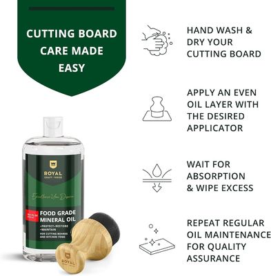 Extragroßes Schneidbrett aus natürlichem Bambus mit Ölgruben