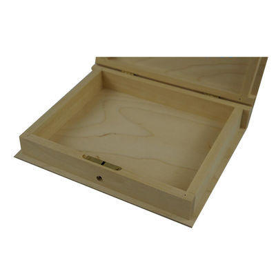 Handgefertigte Buchbox aus Holz zur Organisation und Lagerung verschiedener Gegenstände