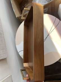 Individuelle Designs Großes Landhausstil Holz Rechteckservicefach für Kaffeetisch