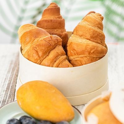 Custom Logo Pappelbarke oder Custom Round Holz Veneer Früchte Behälter für umweltfreundlich