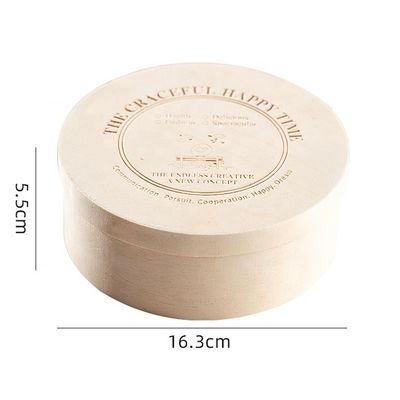Vitalucks Custom Holz runden Salat Mittagessen Bento Box Die perfekte umweltfreundliche Lösung