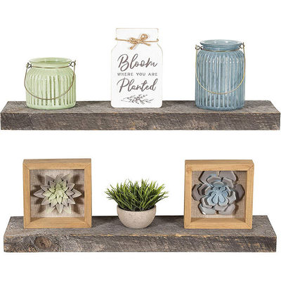 Fließendes Regal aus massivem Eichenholzblock - eine platzsparende Lösung für Mango Acacia