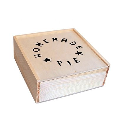 Leichtgewichts-Holzkugeln für Kuchen Bestellungen für handgefertigte Lebensmittelverpackungen