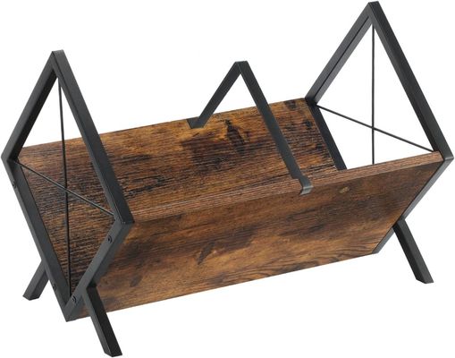 Holz-Vinyl-Record-Display-Rack für die schnelle Montage und Lagerung von Zeitschriften-Buch-Dateien Alben