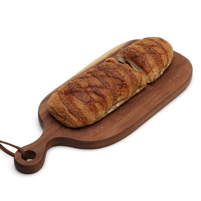 Handgefertigte Walnusskäse Brot Schneidebrett Holz Servierfach mit Balance-Design