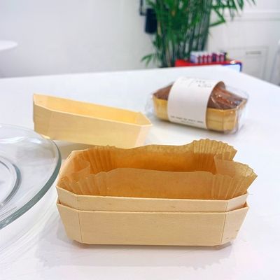 Erstellen Sie atemberaubende europäische Cupcakes und Brötchen mit wiederverwendbarem Pappelbark-Holzkake-Form