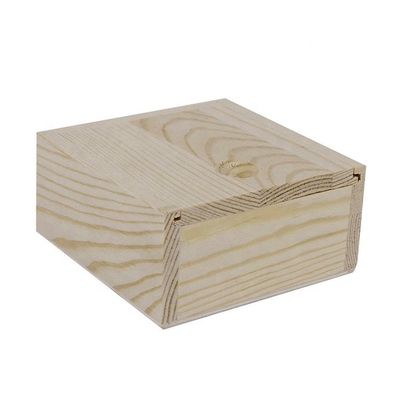 Geschenkpaket mit Gleitdeckel Holzkiste mit individuellem Design und Langlebigkeit