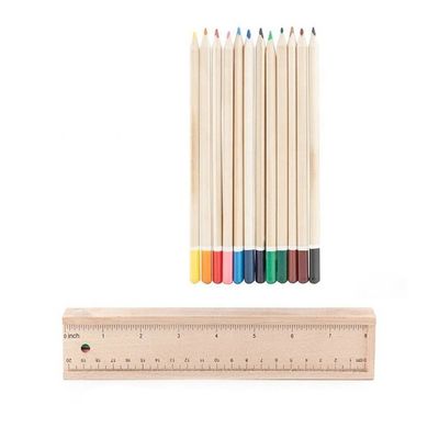 Multifunktionales Schiebeholz-Stift-Geschenkbildschirm in Farbe für Handwerkskunst