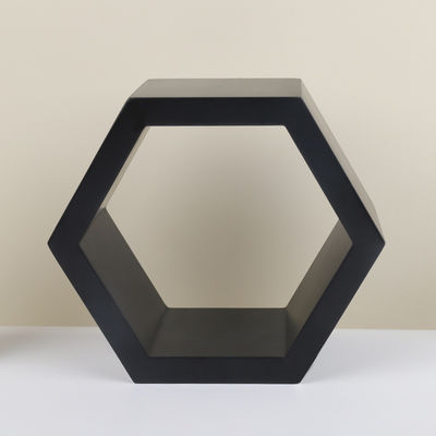 Ausgezeichnetes Holz-Hexagon-Floating-Regal-Set für das Haus Bad Wohnzimmer und mehr