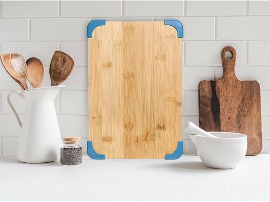 Nachhaltiges Bambus-Schnittbrett-Set für Küche