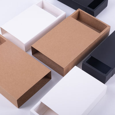 Maßgeschneiderte weiße Papierbox für handgefertigte Verpackungen für recycelbare Produkte