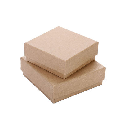 Handgefertigtes Glanzlaminierungsdruckwerk Kraft-Recycling-Blankkarton