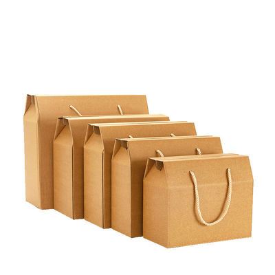 Handgefertigtes Glanzlaminierungsdruckwerk Kraft-Recycling-Blankkarton