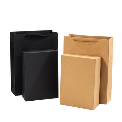 Handgefertigtes Glanzlaminierungsdruckwerk Kraft-Recycling-Blankkarton