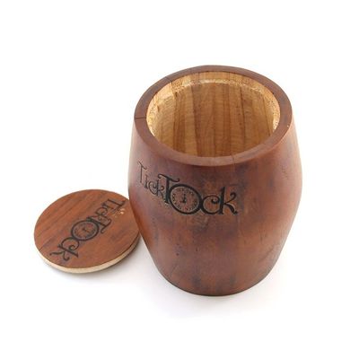 Einzigartiges Design Walnussholz Weinfassbecher für individuell angepasste Getränke bei besonderen Anlässen