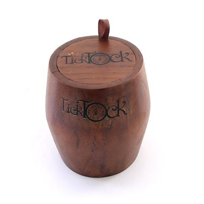 Kaffee Kaffeefass Holzbierfass für Großhandel angepasstes Logo akzeptabel