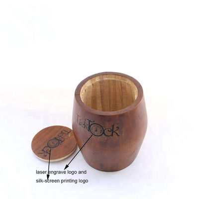 Bar Holz Whisky Pickel Fass mit individuellem Logo akzeptabel und natürlichen Stil