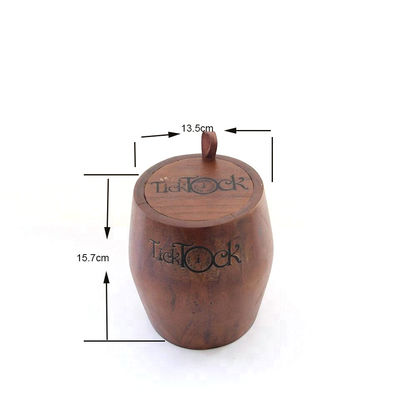 Bar Holz Whisky Pickel Fass mit individuellem Logo akzeptabel und natürlichen Stil