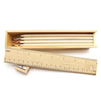 Mehrzweckholz-Stiftschachtel mit TIMBER-Holztyp und solider Materialstruktur