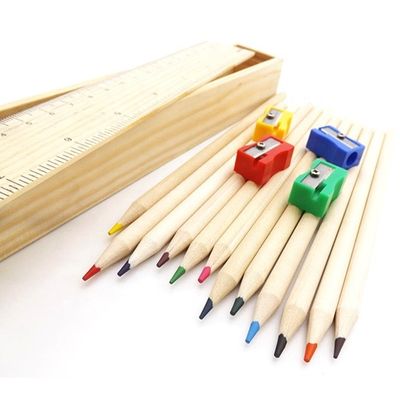 Mehrzweckholz-Stiftschachtel mit TIMBER-Holztyp und solider Materialstruktur