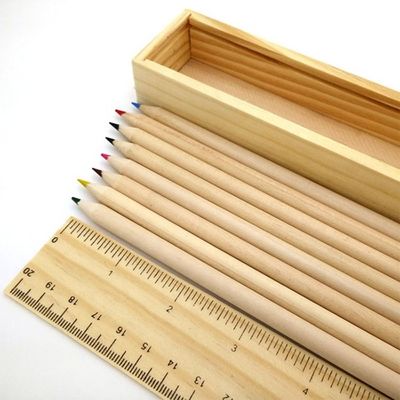 Mehrzweckholz-Stiftschachtel mit TIMBER-Holztyp und solider Materialstruktur