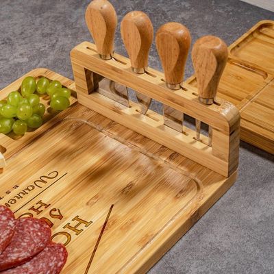 Nachhaltige 12x18 Walnuss Sublimation Große Charcuterie Brett zum Schneiden und Speichern von Käse