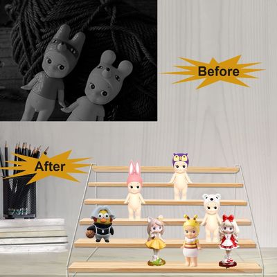 Aufbewahrungshalter Regal für Sammlerstücke Popfiguren Cupcakes Parfüms Desserts