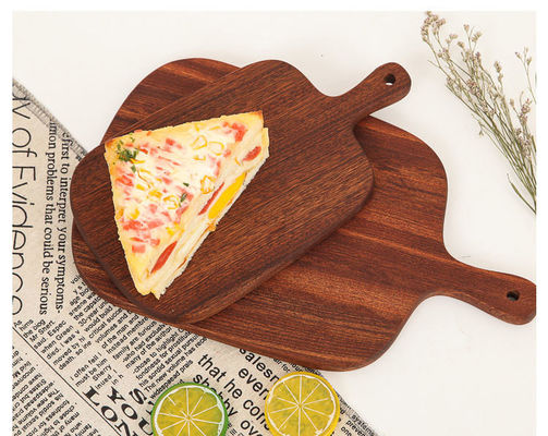 Recycling-Logo-Marke Akazienholzschärfer für drei Zwecke Schnittbrett Trio