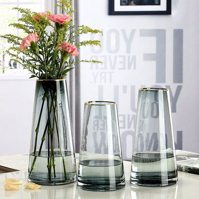 All-Season-Glas-Zylinder-Vase im europäischen Stil
